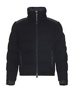 Moncler Lagdei Jacket in Navy Blue, view 2, click to view large image.