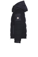 Moncler Lagdei Jacket in Navy Blue, view 4, click to view large image.