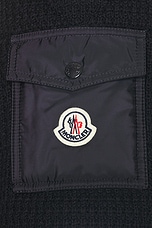 Moncler Lagdei Jacket in Navy Blue, view 5, click to view large image.