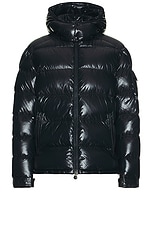 2 ブラックナイロン ジャケット MAYA MONCLER エバー NWT MONCLER Sz8A KIDS 