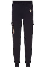 Moncler Sweatpants in Navy, view 2, click to view large image.