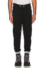 Moncler Sweatpants in Black, view 5, click to view large image.