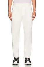 Moncler Trousers in White, view 5, click to view large image.