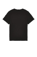 Moncler Short Sleeve T-Shirt in Black, view 2, click to view large image.
