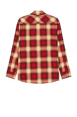 Moncler Long Sleeve Shirt in Plaid, view 2, click to view large image.
