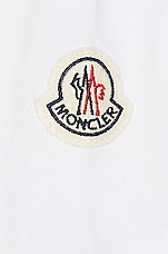Moncler T-shirt in White, view 3, click to view large image.