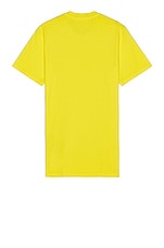Moncler T-shirt in Yellow, view 2, click to view large image.