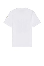 Moncler T-shirt in White, view 2, click to view large image.
