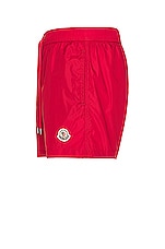 Moncler Swimwear in Red, view 3, click to view large image.