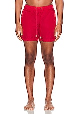 Moncler Swimwear in Red, view 5, click to view large image.