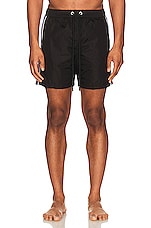 Moncler Swimwear in Black, view 5, click to view large image.