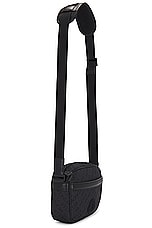 Moncler Tech Cross Body Bag in Black, view 3, click to view large image.