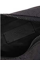 Moncler Tech Cross Body Bag in Black, view 5, click to view large image.