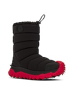 Moncler Apres Trail High Snow Boots in Black, view 2, click to view large image.