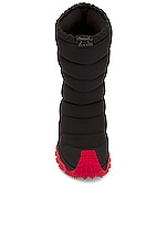Moncler Apres Trail High Snow Boots in Black, view 4, click to view large image.