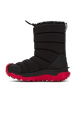 Moncler Apres Trail High Snow Boots in Black, view 5, click to view large image.