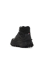 Moncler Trailgrip High GTX High Top Sneakers in Black, view 3, click to view large image.