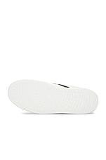 Moncler Monaco M Low Top Sneaker in White, view 6, click to view large image.