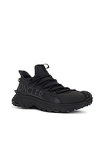 Moncler Trailgrip Lite2 Sneaker in Black, view 2, click to view large image.