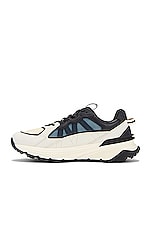 Moncler Lite Runner Sneaker in Eggshell & Black, view 5, click to view large image.
