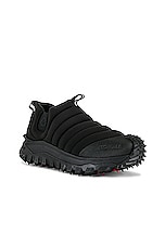 Moncler Trailgrip Apres Low Top Sneaker in Black, view 2, click to view large image.