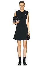 Moncler Sleeveless Dress in Black, view 1, click to view large image.
