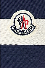 Moncler Stripe Dress in Navy & White, view 5, click to view large image.