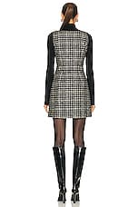 Moncler Mini Dress in Black, view 3, click to view large image.
