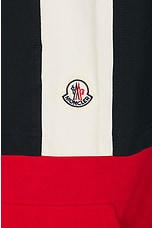 Moncler Drawstring Short in Black, view 6, click to view large image.