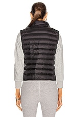 Moncler Liane Vest in Black, view 4, click to view large image.