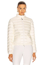 Moncler Lans Jacket in Ivory, view 2, click to view large image.