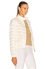 Moncler Lans Jacket in Ivory, view 3, click to view large image.