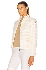 Moncler Lans Jacket in Ivory, view 4, click to view large image.
