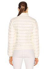 Moncler Lans Jacket in Ivory, view 5, click to view large image.
