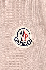 Moncler Maglia Cardigan Jacket in Blush, view 7, click to view large image.