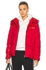 Moncler Etival Jacket in Red, view 1, click to view large image.
