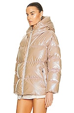 Moncler Frasne Jacket in Tan, view 4, click to view large image.