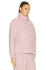 Moncler Cayeux Cashmere Jacket in Pink, view 3, click to view large image.