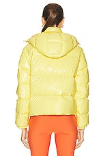 Moncler Mauleon Jacket in Yellow, view 6, click to view large image.