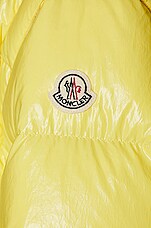 Moncler Mauleon Jacket in Yellow, view 8, click to view large image.