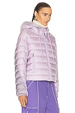 Moncler Sylans Jacket in Purple, view 3, click to view large image.