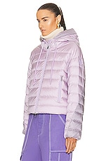 Moncler Sylans Jacket in Purple, view 4, click to view large image.