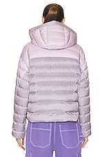 Moncler Sylans Jacket in Purple, view 5, click to view large image.