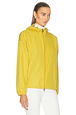 Moncler Tyx Jacket in Yellow, view 3, click to view large image.