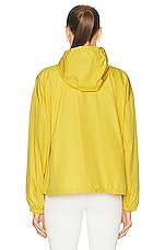 Moncler Tyx Jacket in Yellow, view 5, click to view large image.