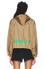 Moncler Vernois Jacket in Neutral, view 5, click to view large image.