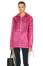 Moncler Pointu Jacket in Pink, view 1, click to view large image.