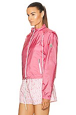 Moncler Alose Jacket in Pink, view 4, click to view large image.