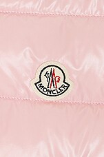 Moncler Ghany Vest in Pink, view 6, click to view large image.