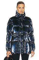 Moncler Herault Jacket in Navy, view 2, click to view large image.